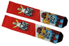 Meia Cano Alto Estampada Duff Man frente