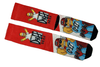 Meia Cano Alto Estampada Duff Man verso