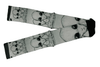 Meia Cano Alto Estampada Ets cruzado