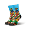 Meia Cano Alto Estampada Luigi p1