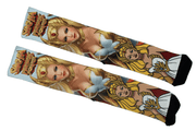 Meia Cano Alto Estampada She-Ra frente