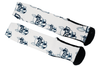 Meias de Cano Alto Estampadas com Bull Dog Oculos frente