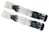 Meia Cano Alto Estampada Darth Vader Branco frente