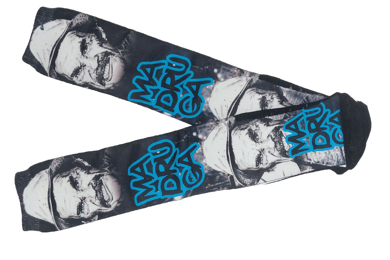 Meias de Cano Alto Estampadas com Seu Madruga cruzado