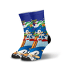 Meia Cano Alto Estampada Sonic the Hedgehog p1
