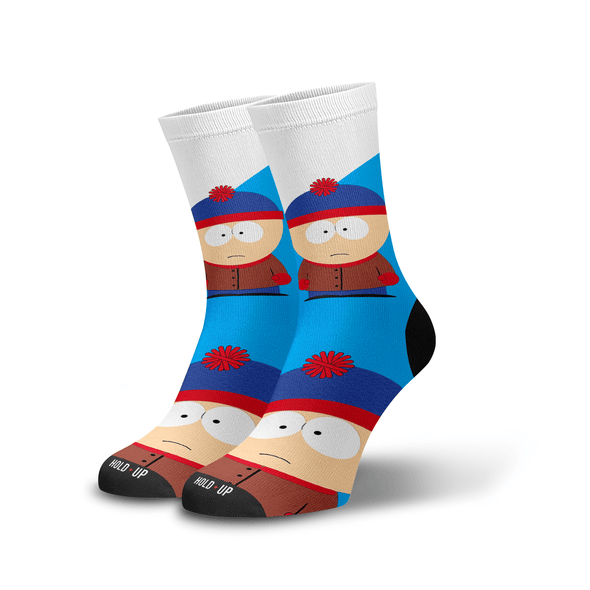 Meia Cano Alto Estampada South Park Stan o1