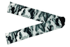Meia Cano Alto Estampada Camuflado Cinza cruzado