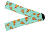 Meia Cano Alto Estampada Pizza Derretendo cruzado