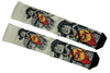 Meia Cano Alto Estampada Super Chaves frente