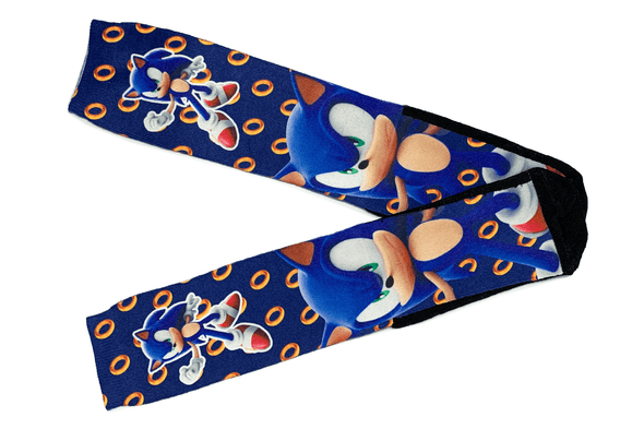 Meia Infantil Sonic cruzado