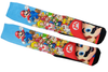 Meias de Cano Alto Estampadas com Mario frente