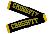 Meião para Crossfit 3/4 Preto com Borda amarelo frente