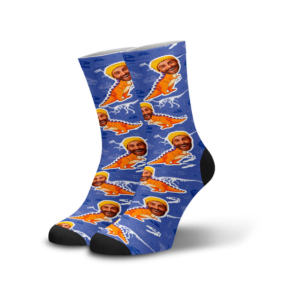 Meia Personalizada T-Rex