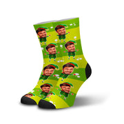 Meia Personalizada Duende de Natal