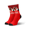 Meia Personalizada Torcedor do Flamengo o Mengão